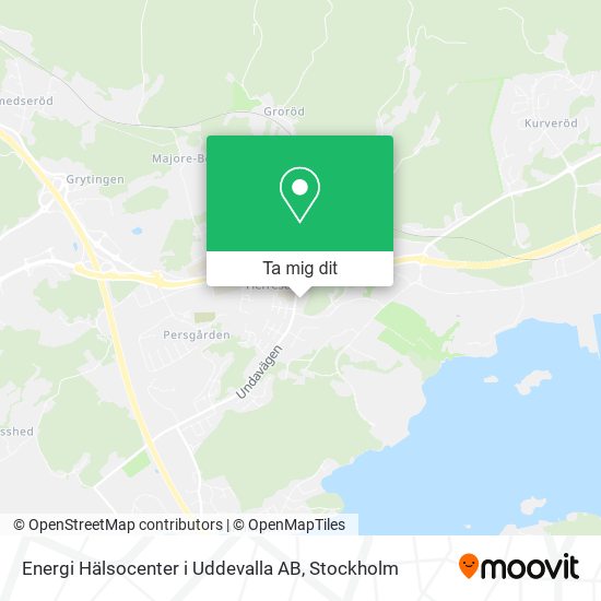 Energi Hälsocenter i Uddevalla AB karta