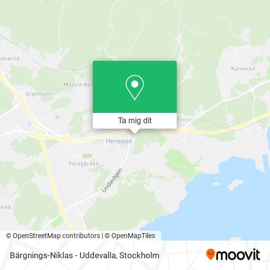 Bärgnings-Niklas - Uddevalla karta