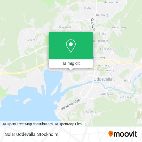 Solar Uddevalla karta