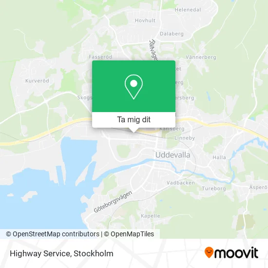 Highway Service karta