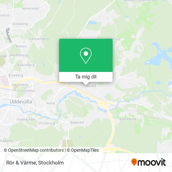 Rör & Värme karta