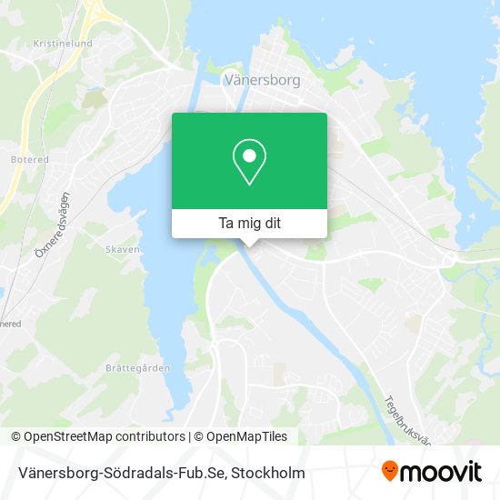 Vänersborg-Södradals-Fub.Se karta