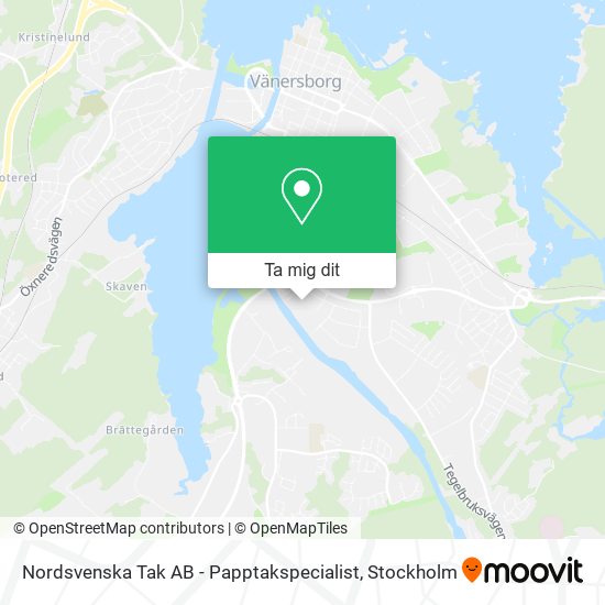 Nordsvenska Tak AB - Papptakspecialist karta