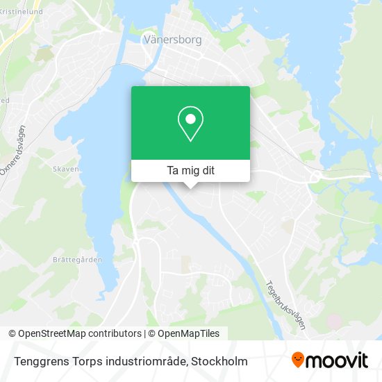 Tenggrens Torps industriområde karta