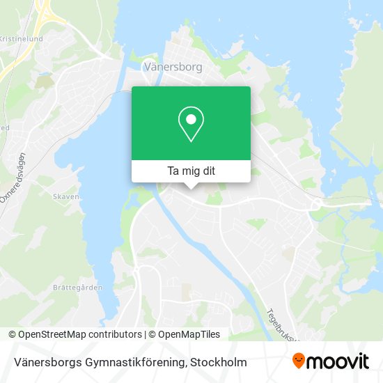 Vänersborgs Gymnastikförening karta