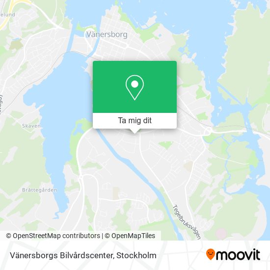 Vänersborgs Bilvårdscenter karta