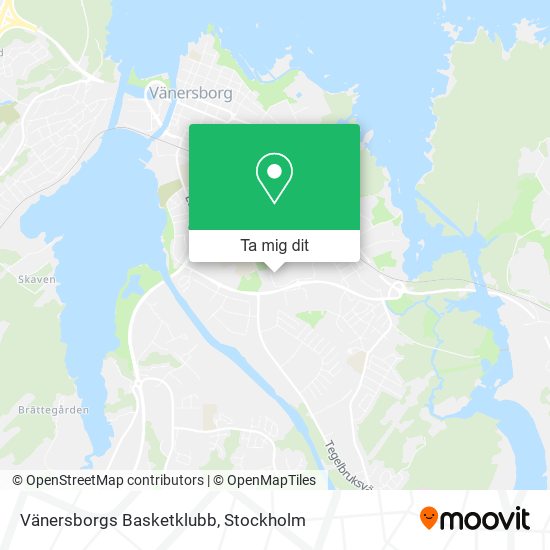 Vänersborgs Basketklubb karta