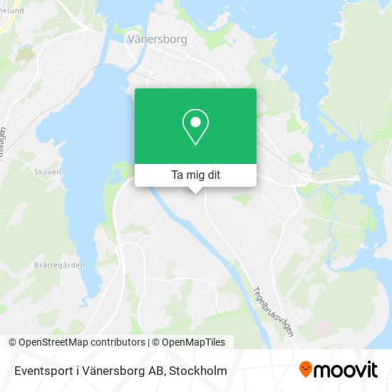 Eventsport i Vänersborg AB karta