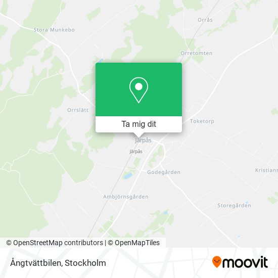 Ångtvättbilen karta