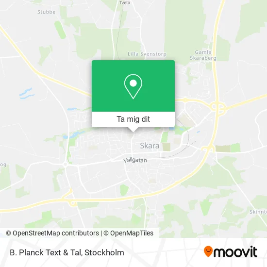 B. Planck Text & Tal karta