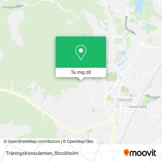 Träningskonsulenten karta