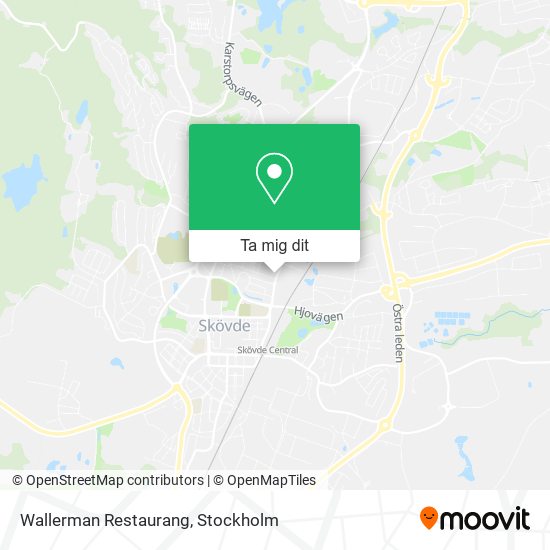 Wallerman Restaurang karta