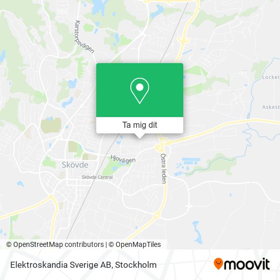 Elektroskandia Sverige AB karta