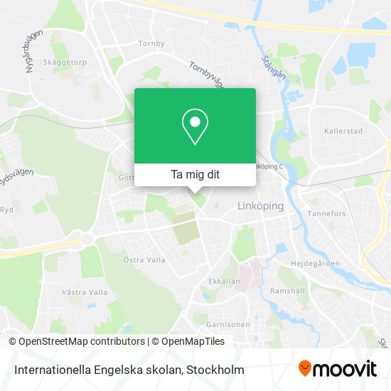 Internationella Engelska skolan karta