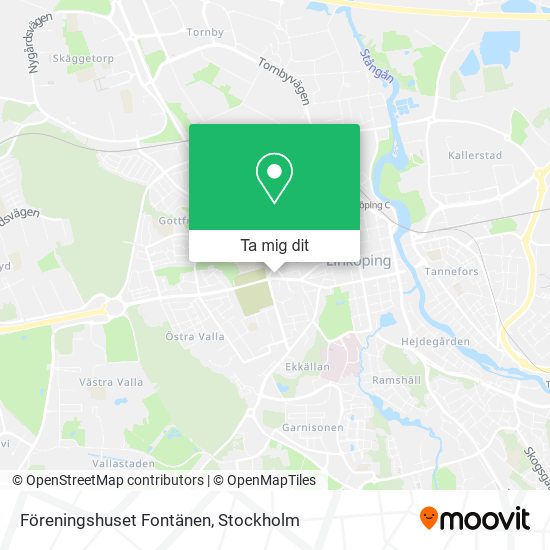 Föreningshuset Fontänen karta
