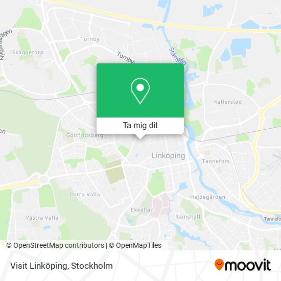 Visit Linköping karta
