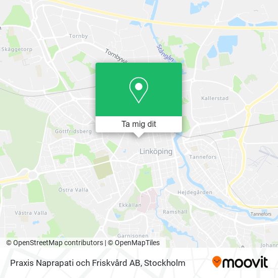 Praxis Naprapati och Friskvård AB karta