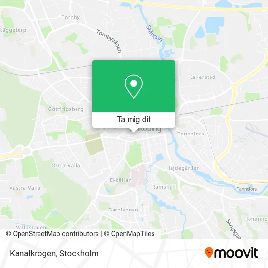 Kanalkrogen karta