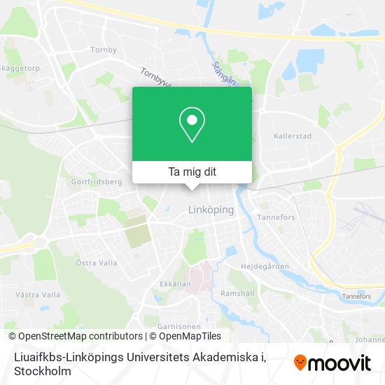 Liuaifkbs-Linköpings Universitets Akademiska i karta