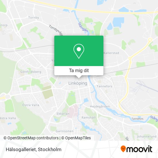 Hälsogalleriet karta