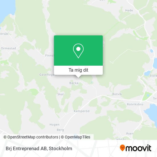 Brj Entreprenad AB karta
