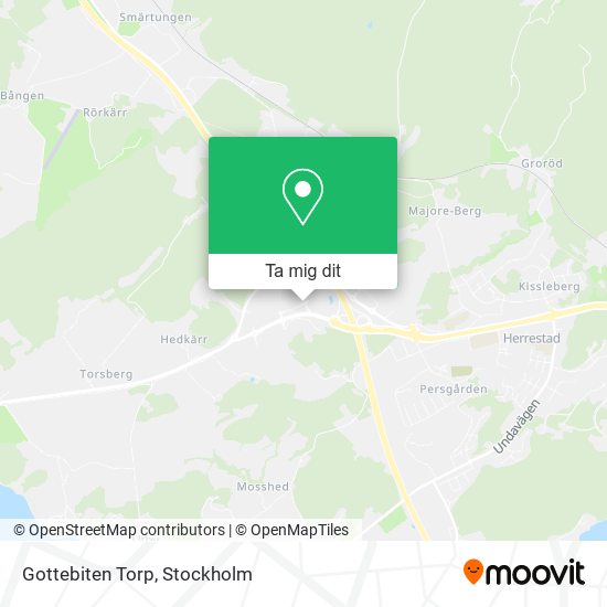 Gottebiten Torp karta