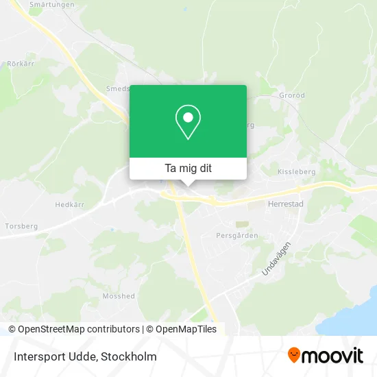 Intersport Udde karta