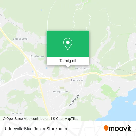 Uddevalla Blue Rocks karta