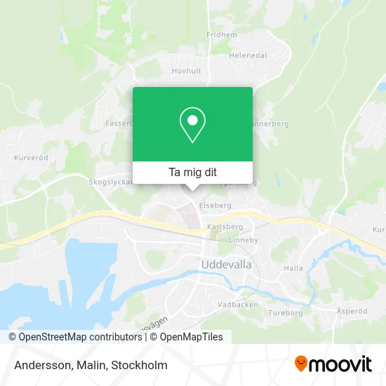 Andersson, Malin karta