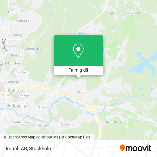 Impab AB karta