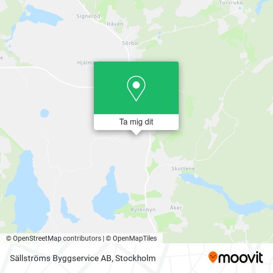 Sällströms Byggservice AB karta