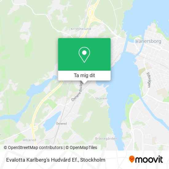 Evalotta Karlberg's Hudvård Ef. karta