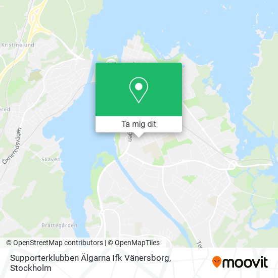 Supporterklubben Älgarna Ifk Vänersborg karta