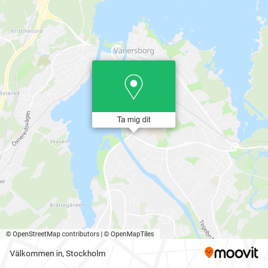 Välkommen in karta
