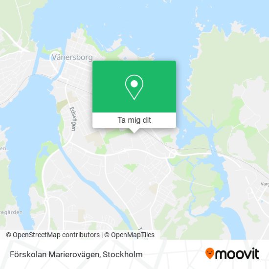 Förskolan Marierovägen karta
