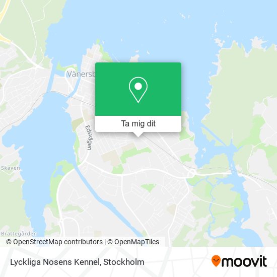 Lyckliga Nosens Kennel karta