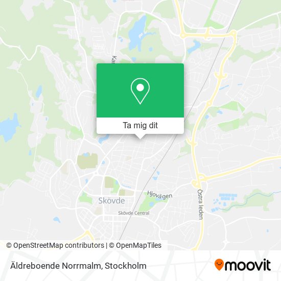 Äldreboende Norrmalm karta