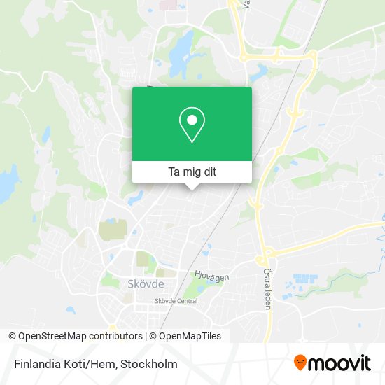 Finlandia Koti/Hem karta