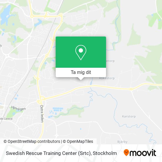 Swedish Rescue Training Center (Srtc) karta