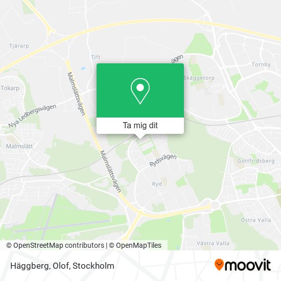 Häggberg, Olof karta