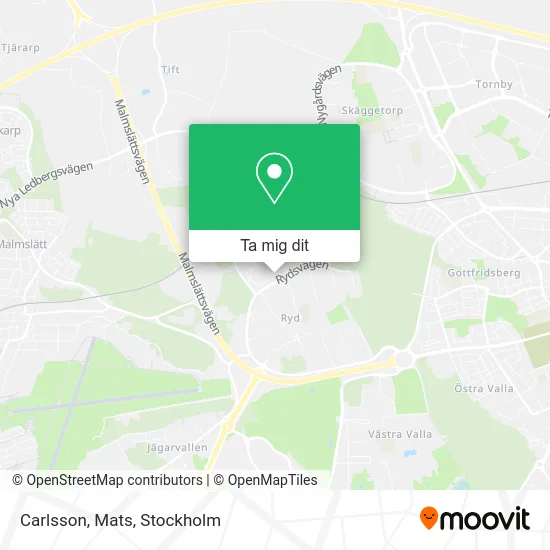 Carlsson, Mats karta