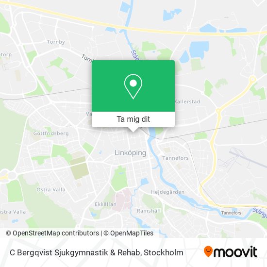 C Bergqvist Sjukgymnastik & Rehab karta
