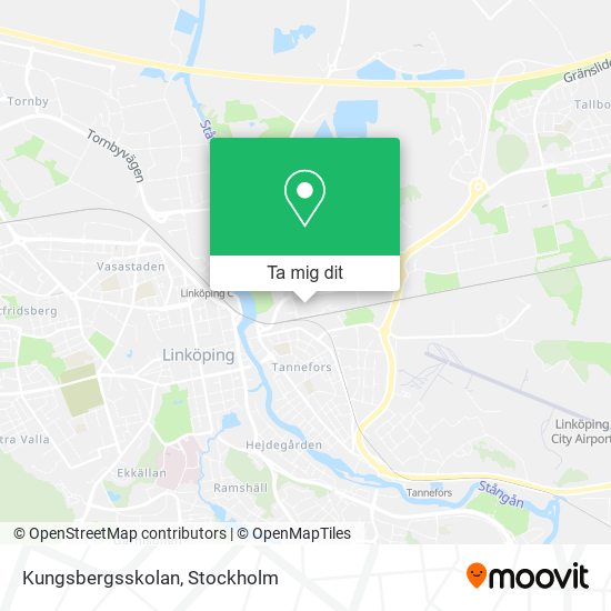 Kungsbergsskolan karta