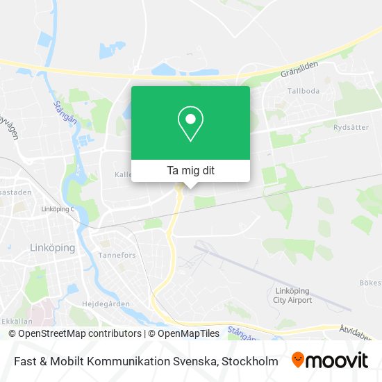 Fast & Mobilt Kommunikation Svenska karta