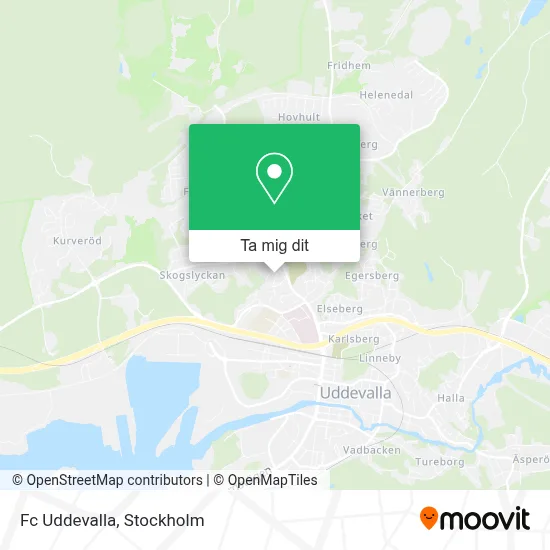 Fc Uddevalla karta