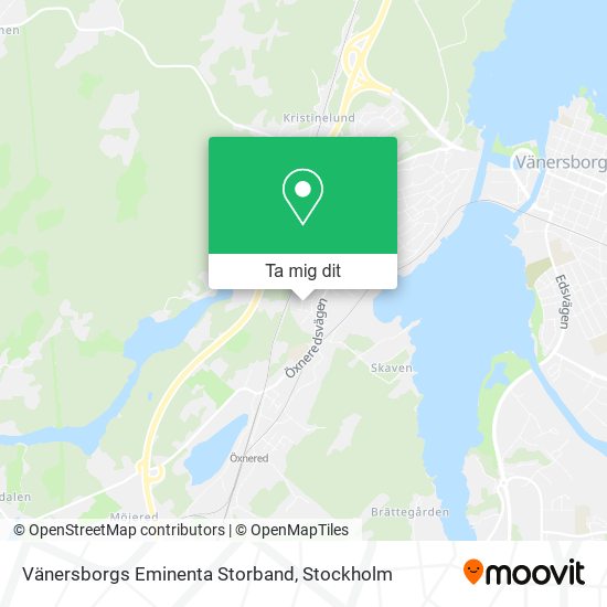 Vänersborgs Eminenta Storband karta