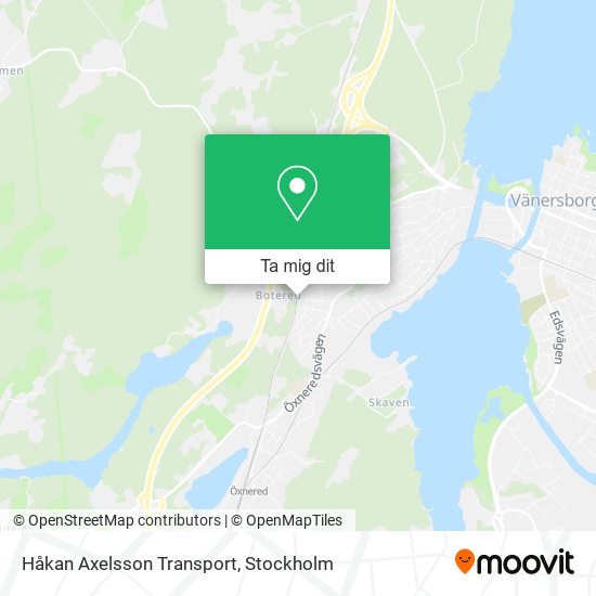 Håkan Axelsson Transport karta