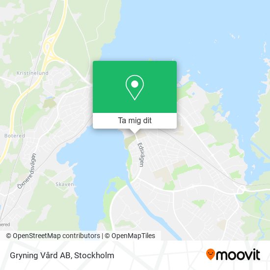 Gryning Vård AB karta