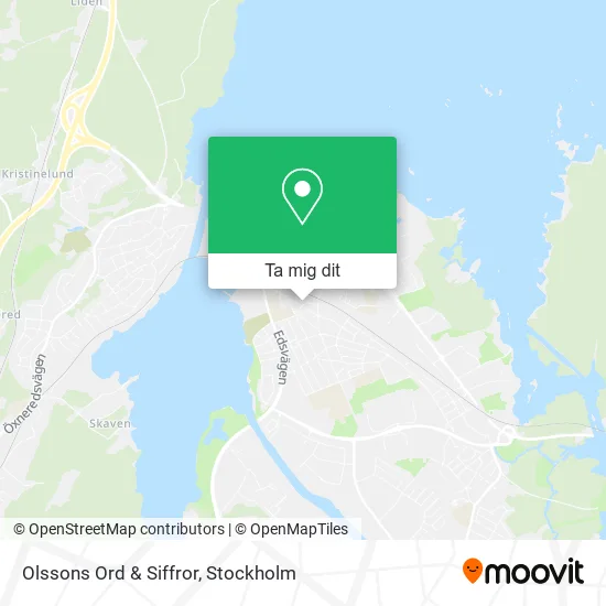 Olssons Ord & Siffror karta