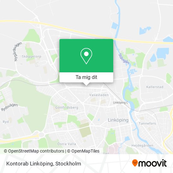 Kontorab Linköping karta